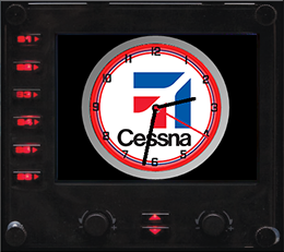 Cessna Clock